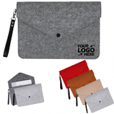 A4 Felt Envelope File Bag